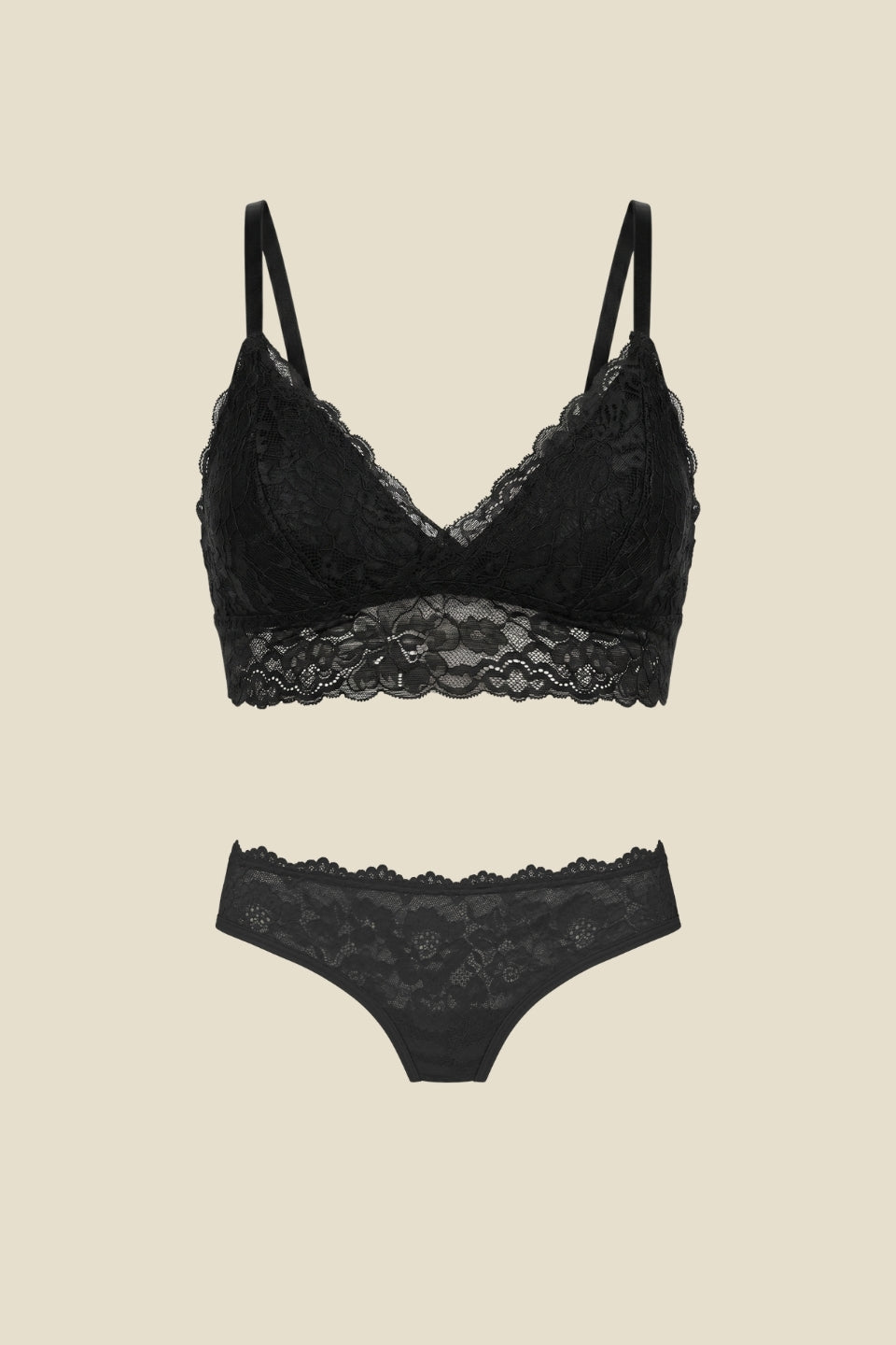Conjunto Passion Rendada