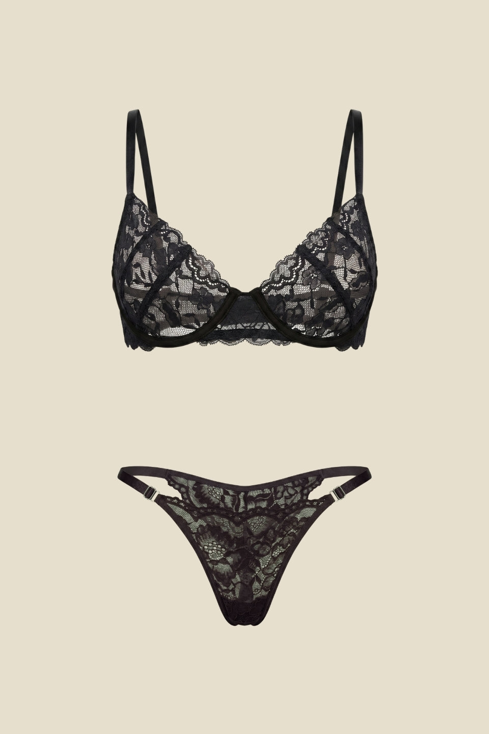 Conjunto Pure Desire Fio Regulável