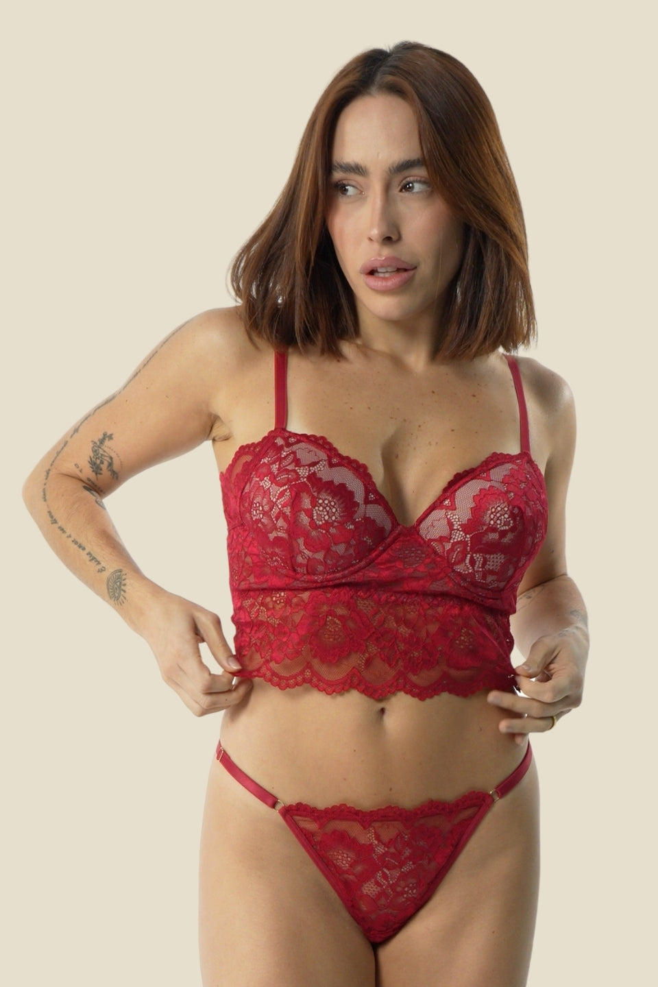 Conjunto Intense Beauty Fio Regulável